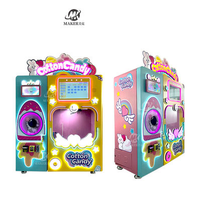 Máquina automática de venta de algodón dulce profesional de azúcar de robot de azúcar de azúcar para la venta de dispensadores comerciales