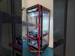 Gran diversión lleno de peluche juguetes grúa garra máquina arcade premio regalo venta máquina de juguete de captura
