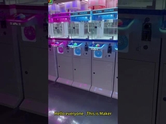 Máquina de garras de grúa comercial Máquina de muñecas de juego de monedas de arcade